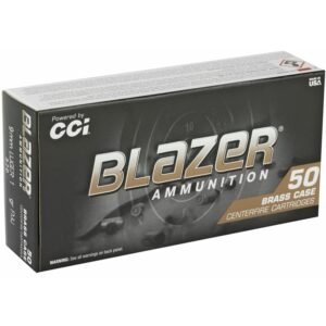 CCI Blazer Brass 9mm Luger Ammunition 124 Grain Full Metal Jacket - 5201 Case of 1000 (20 Boxes of 50)